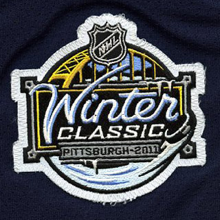 2011 Winter Classic Jersey Patch - Pittsburgh Penguins Washington Capitals