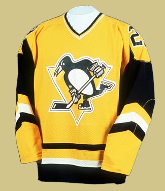 gold penguins jersey