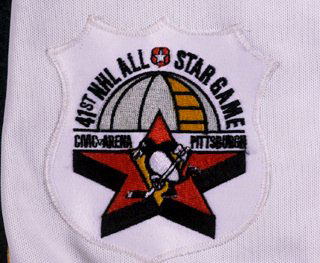 1991 NHL All Star Game Jersey Patch Chicago Blackhawks
