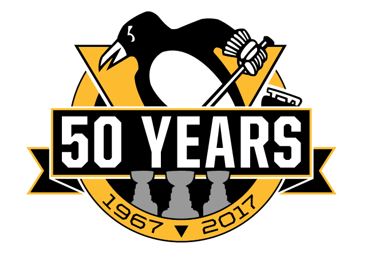 2017 Stanley Cup Final & Pittsburgh Penguins 50th Anniversary Jersey Patch Combo 
